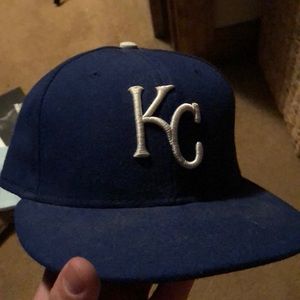 KC royals on field new era hat